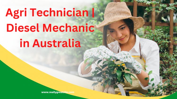 Agri Technician | Diesel Mechanic in Australia