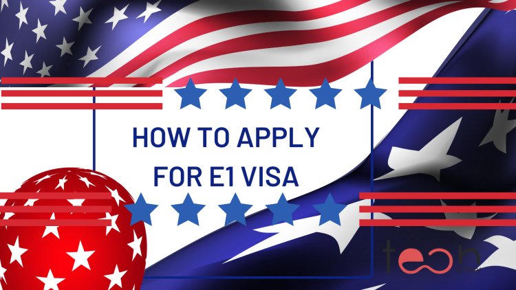 How To Apply For The E1 Visa